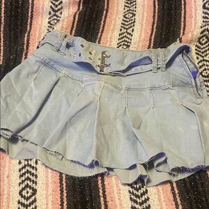 Stylish Blue Women's Shorts